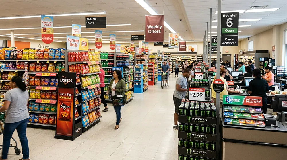 POSM vs POP comparison using retail touchpoints