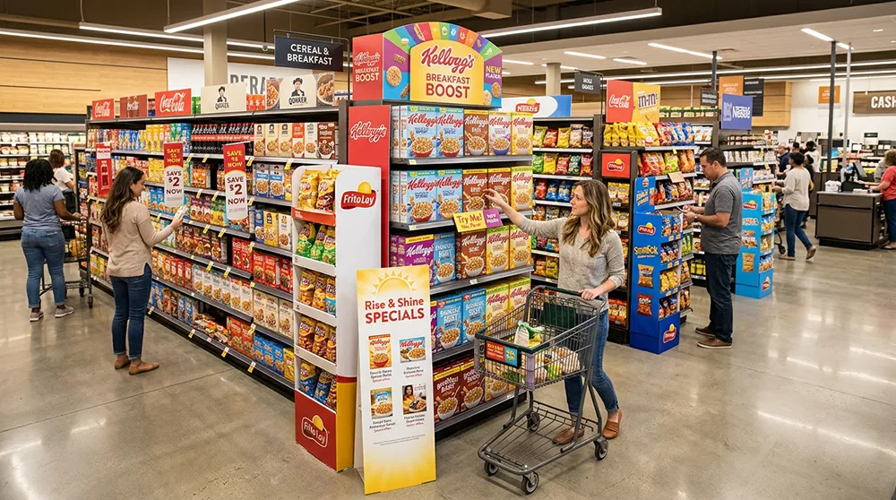 retail POS materials supporting shopper marketing strategy