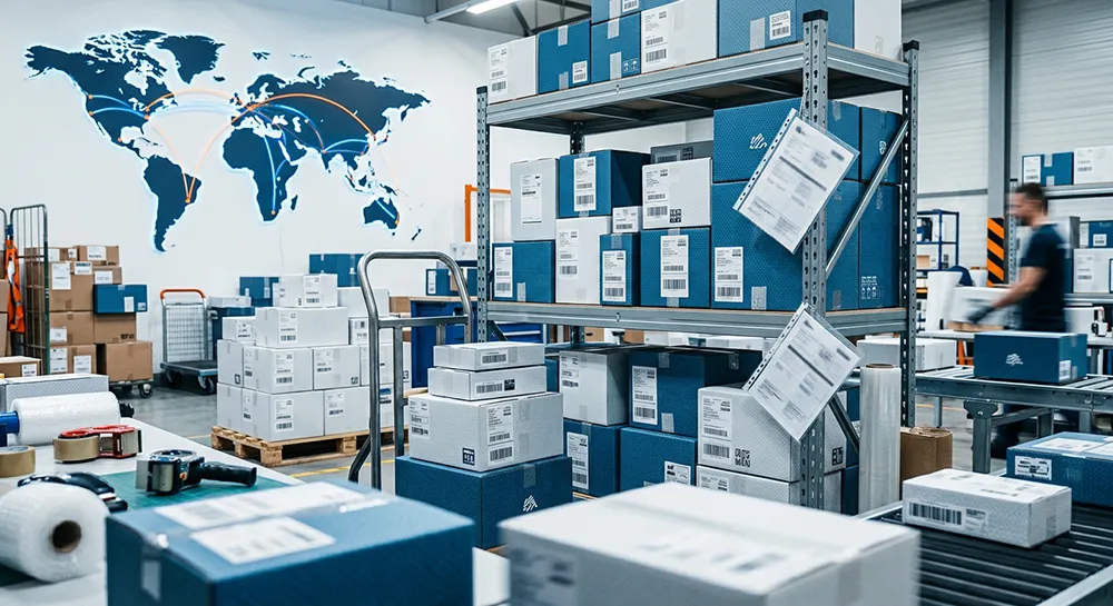 Corporate Gift Ideas for Global Retail Brands 7 B2B gift ideas prepared for global delivery with packaging labels and logistics documents